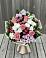 Букет цветов из: Альстромерии, Гвоздики, Розы и Хризантемы в Нижний Ингаш