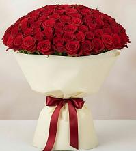 Букет 101 Красная роза Милано #REPLACE_PRED# Нижний Ингаш
