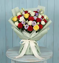 Букет цветов из:  Розы в Нижний Ингаш