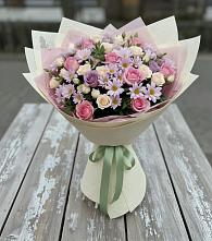 Букет цветов из:  Розы и Хризантемы #REPLACE_PRED# Нижний Ингаш