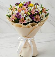 Букет цветов из:  Альстромерии в Нижний Ингаш