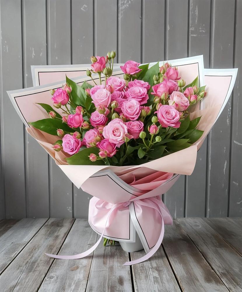 Букет Розовый кустик в Нижний Ингаш