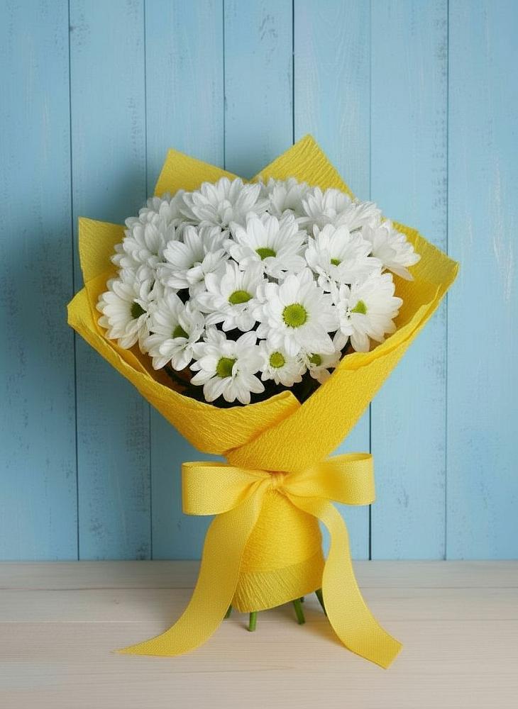 Букет цветов из: Хризантемы в Нижний Ингаш