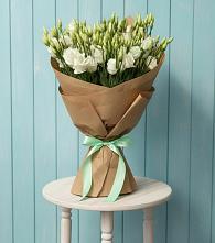 Букет цветов из:  Лизиантусы в Нижний Ингаш